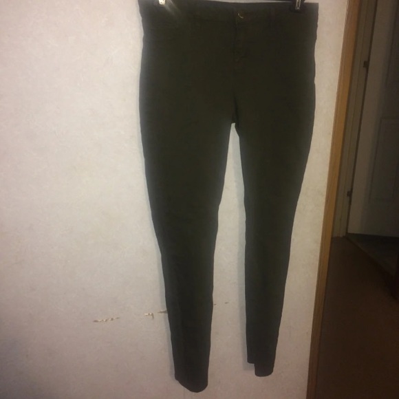 olive green skinny jeans - Picture 1 of 2